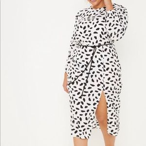 3x Dalmatian Print Dress